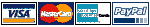 We accept Visa, MasterCard, American Express, PayPal and INTERAC Online